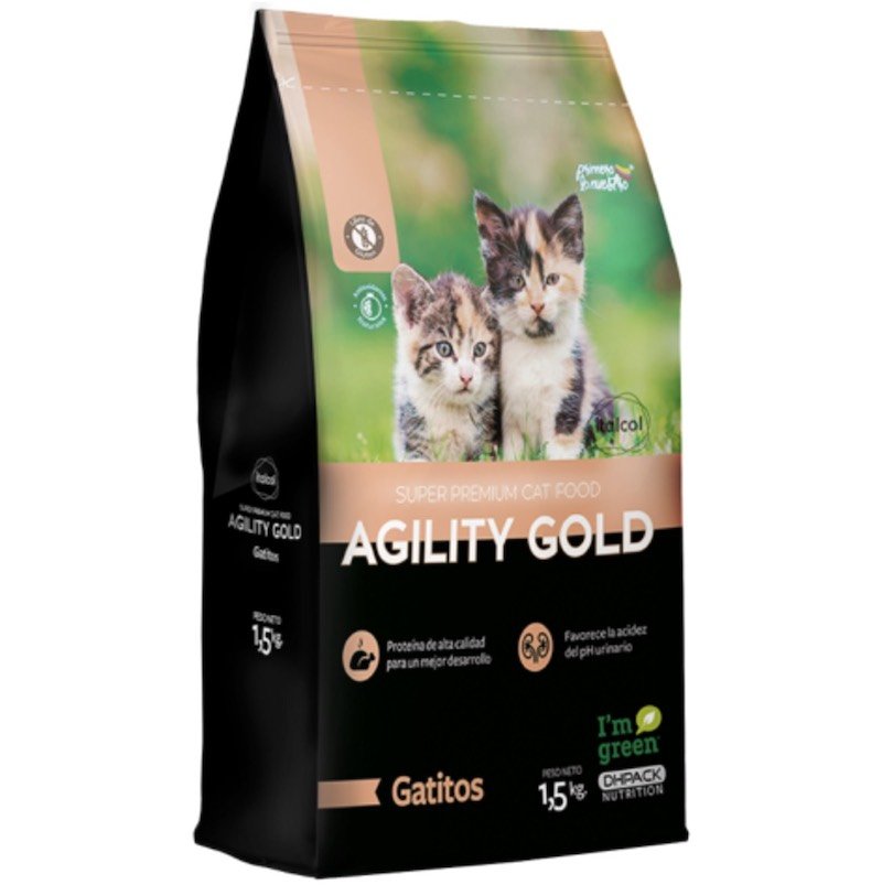 Agility Gold Alimento Seco Gatitos Ocicos Mascotas Colombia